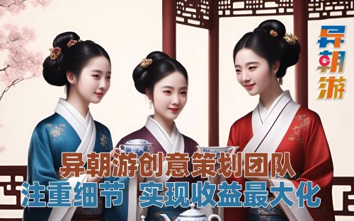 异朝游创意策划团队：注重细节，实现收益最大化